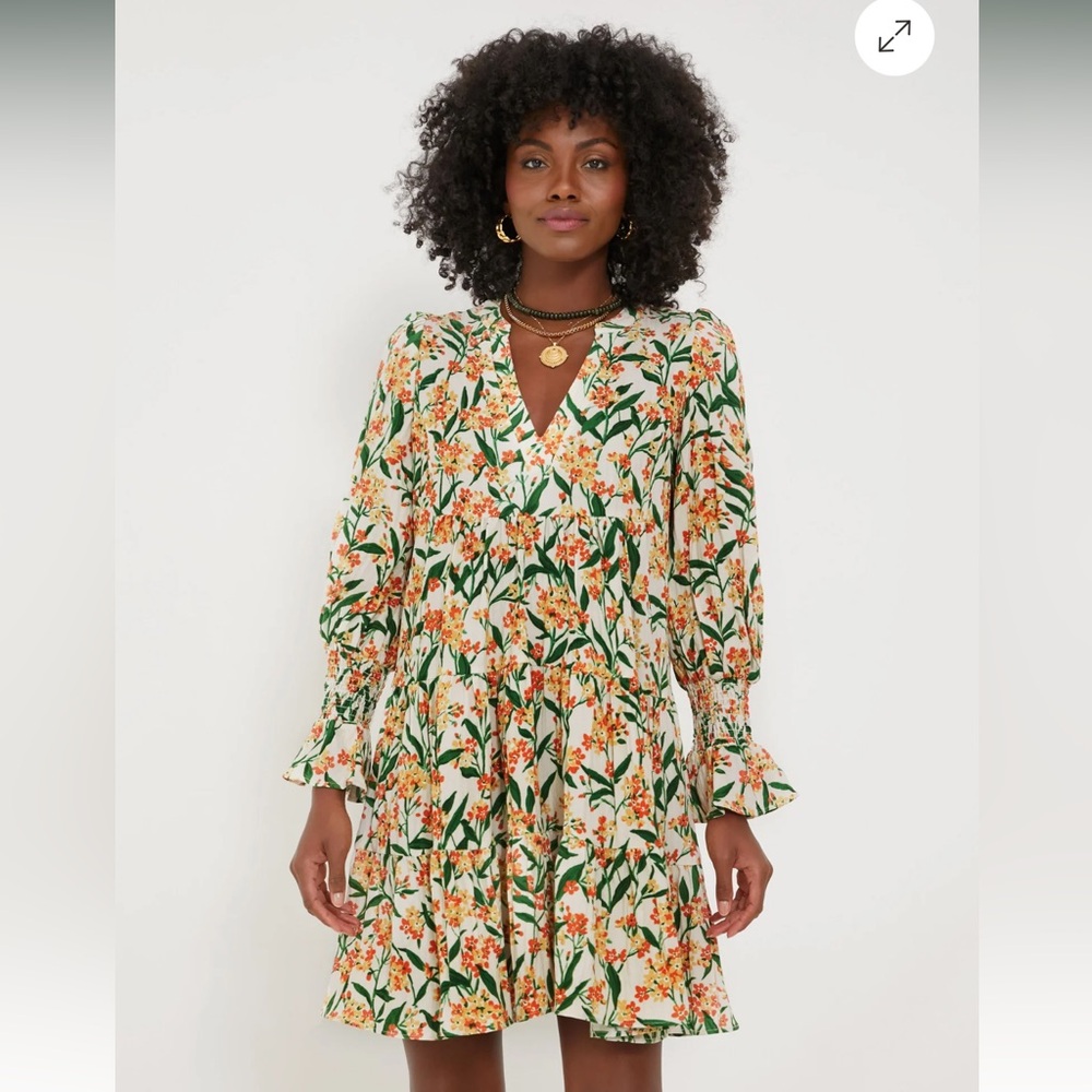 NWT - Tuckernuck Pomander Place - Bermuda Blossom Kenzo Dress. Size S